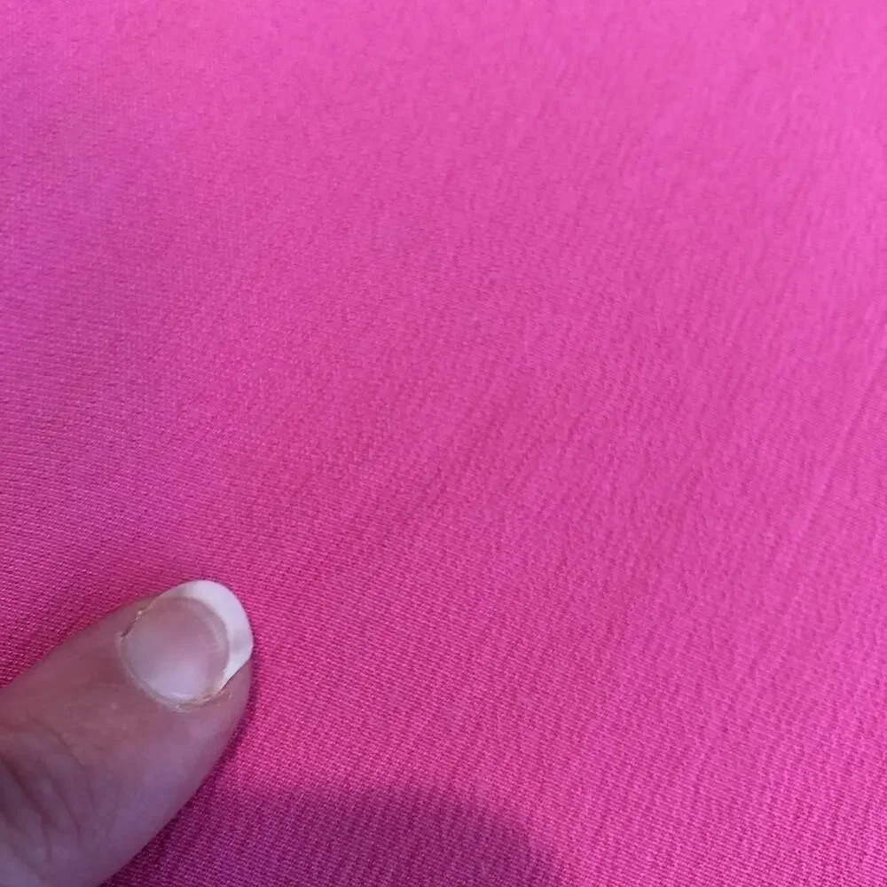 Anthropologie HD in Paris bright pink v neck swing dress size 6